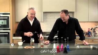 How to make a frappé coffee using an aerolatte milk frother [upl. by Sheila874]