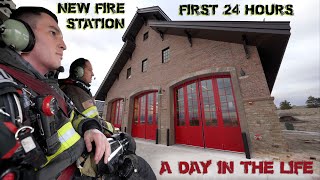 First 24 Hours in a New Fire Station  A Day in the Life [upl. by Oiziruam888]