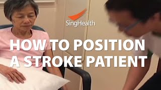 How To Position A Stroke Patient [upl. by Laurentia186]