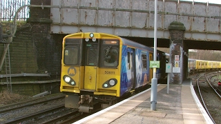 Half an Hour at 216  Birkenhead North Station 1022017  Class 507 508 terminus [upl. by Oilejor190]